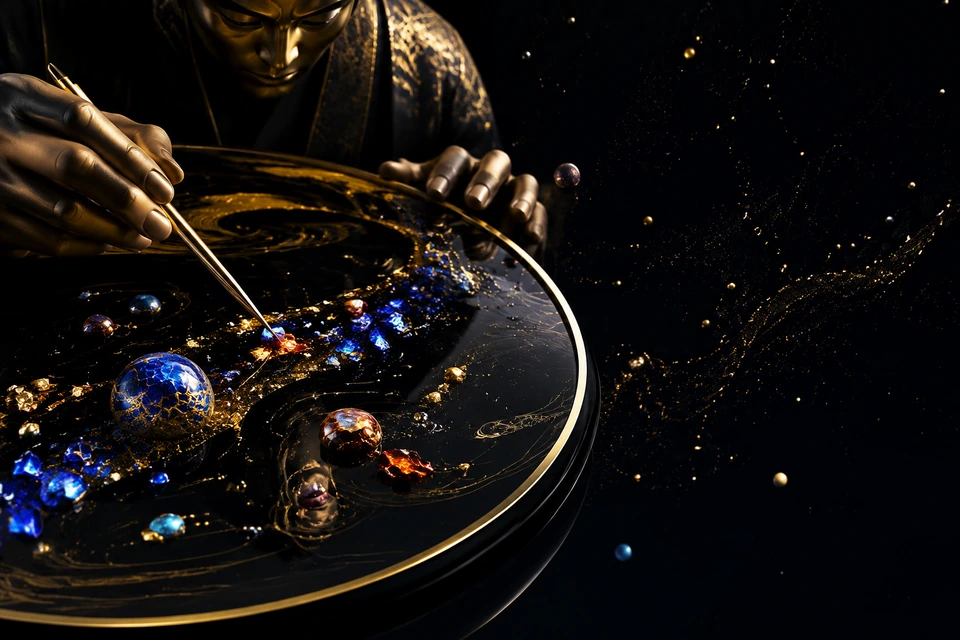 Deep Space Lacquerware